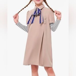 Girls Megan Dress 2 Pieces Horror Doll Cosplay